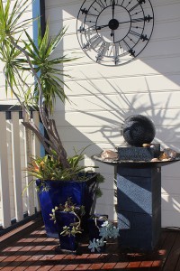 Water Feature on balcony        